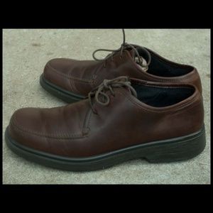 ECCO Mens 43 / 9 - 9.5 Brown Bicycle Toe Lace Up